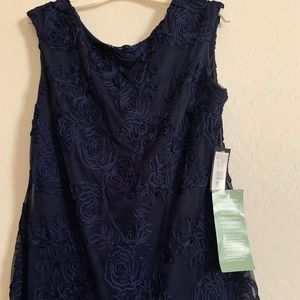 Navy Dress- Special Occasion Size 16 Brand New!